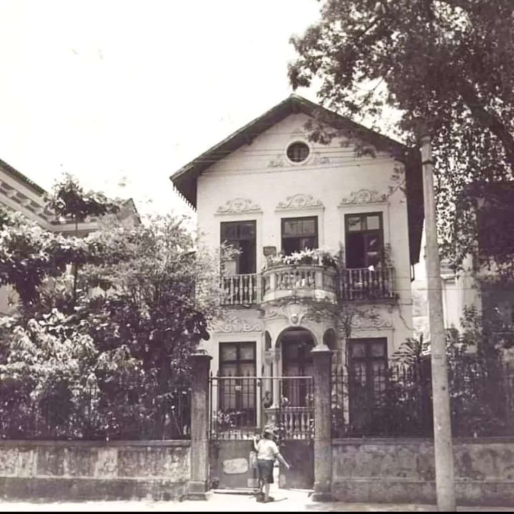 Casa onde viveu Machado de Assis, localizada no bairro Cosme Velho, na cidade do Rio de Janeiro.